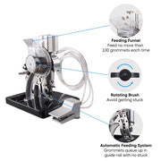 Yescom Pneumatic Grommet Tool Machine Foot Pedal 4000pc #2 Grommets Image