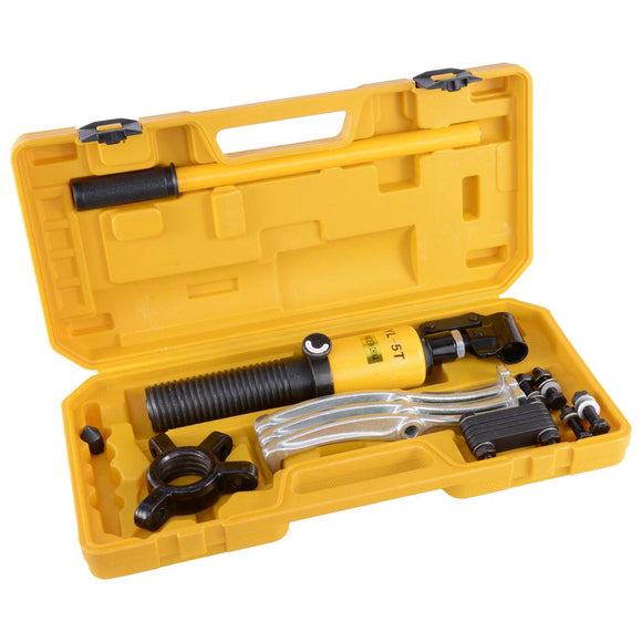 Yescom Hydraulic Gear Bearing Puller Set 5-ton 3 Jaws Image