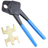 Yescom 3/4" Copper Pex Crimp Tool Ring Crimper with Gauge