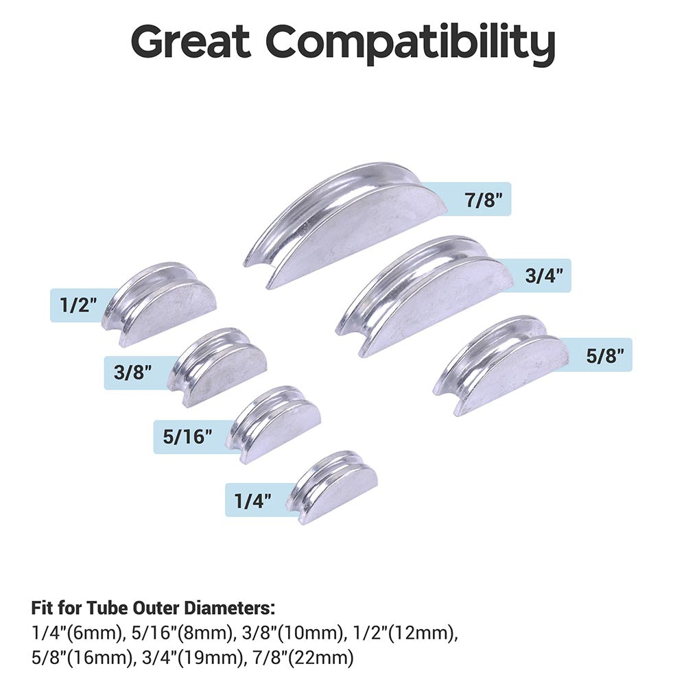 Yescom Manual Tube Bender w/ Aluminum Dies Image