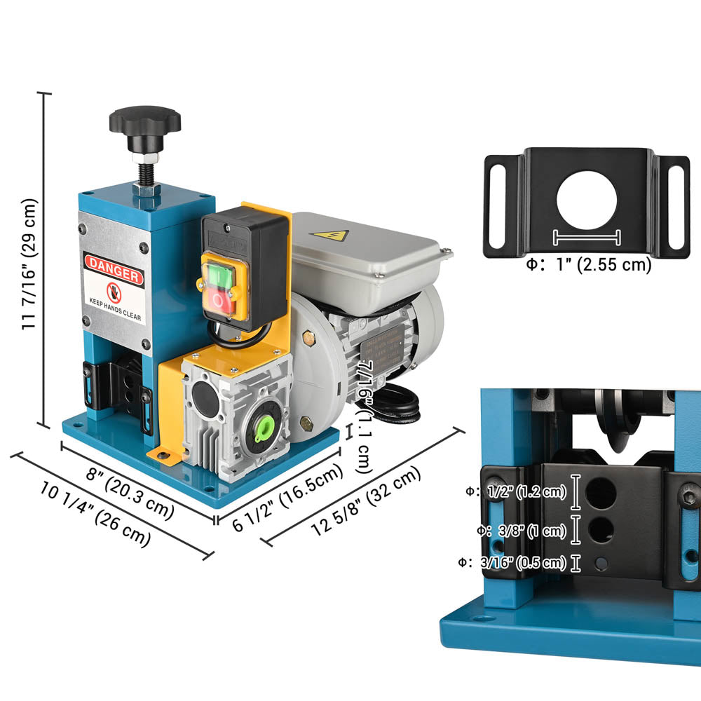 Yescom Automatic Wire Stripping Machine Strip Cable Copper Image