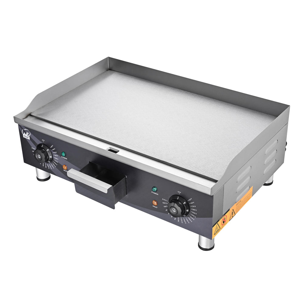 Yescom Electric Countertop Griddle Flat Grill 24in 3500W Image