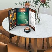 Yescom 30x Menu Covers Cafe Restaurant Triple 8.5x11 Image