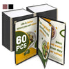 Yescom 60x Menu Covers 8.5x11 Restaurant Cafe 6 View