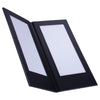 Yescom LED Back Lit Folded Menu Holder Dual Page 5.5x11in