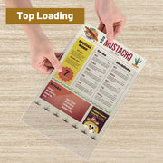 Yescom 8.5x11 Menu Covers Set(30) 2-View Image