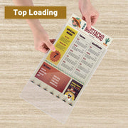 Yescom 8.5x14 Menu Covers Set(30) 2-View Image