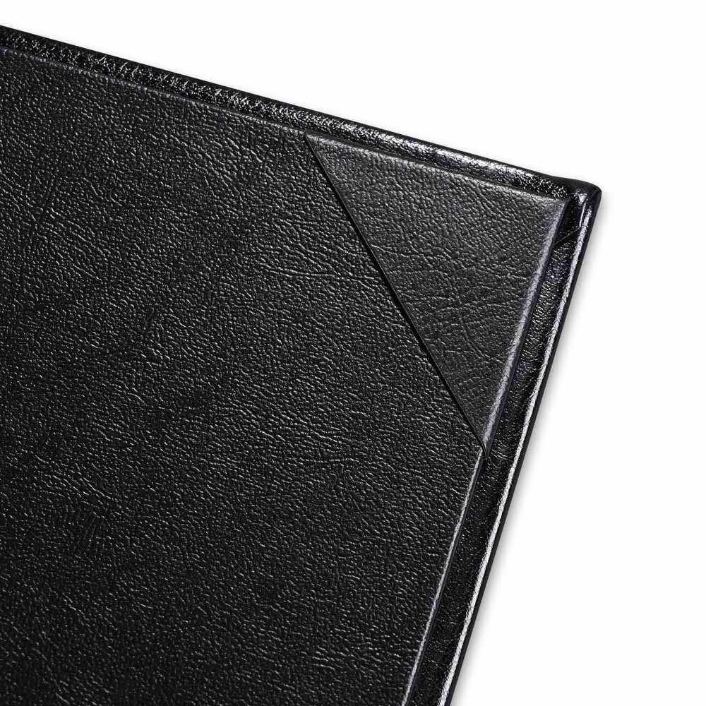 Yescom 4.25x11 PU Leather Menu Covers Set(5) 2-View Image