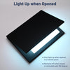 Yescom LED Menu Cover Backlit Menu Holder Double Page 7x5.5in