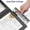 Yescom LED Menu Cover Backlit Menu Holder Double Page 7x5.5in