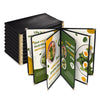 Yescom 8.5x14 PU Leather Menu Covers Set(10) 6-Page 10-View