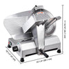 Yescom 12" Heavy Duty Meat Slicer Professional Food Slicer