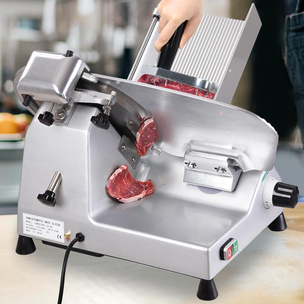 Yescom 12" Heavy Duty Meat Slicer Professional Food Slicer Image