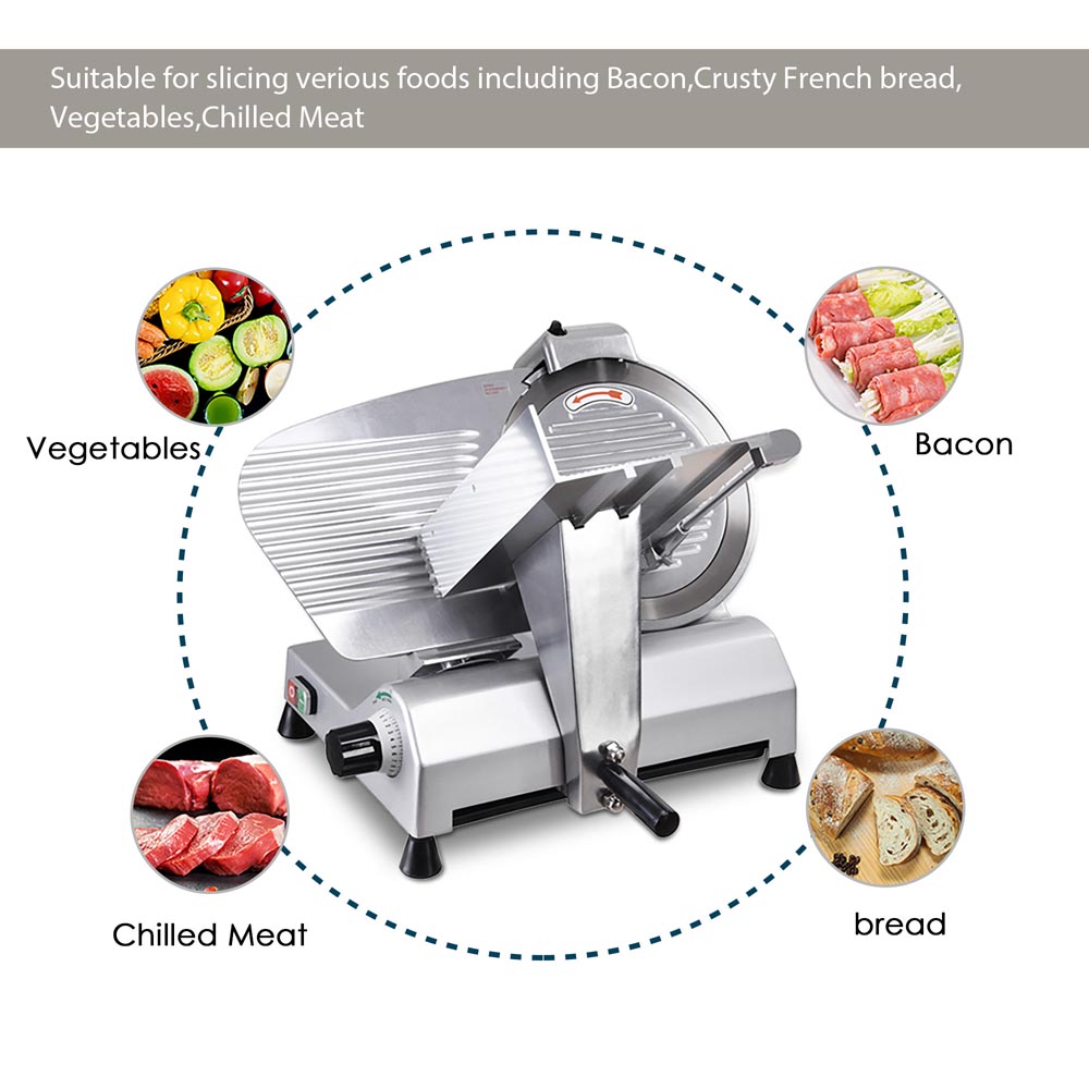 Yescom 12" Heavy Duty Meat Slicer Professional Food Slicer Image