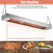 Yescom Food Warmer Overhead Heater 36 in. 1000W Image