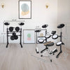 Yescom Electronic Drum Kit with Headphones & Quiet Mesh