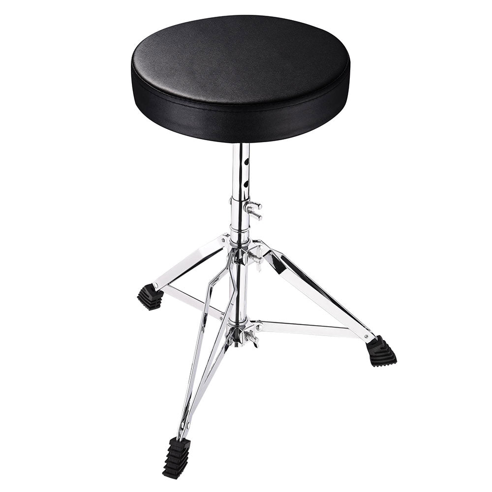 Yescom Drum Throne Adjustable Folding Swivel Padded Seat Stool Image