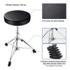 Yescom Drum Throne Adjustable Folding Swivel Padded Seat Stool