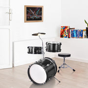 Yescom Drum Throne Adjustable Folding Swivel Padded Seat Stool Image