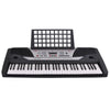 Yescom Musical Electronic Keyboard 61 Keys Instrument Black