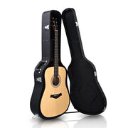 Yescom Lockable Guitar Wood Hard-Shell Case 41" Acoustic Image