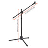 Yescom Microphone Boom Stand and Adjustable Tripod