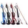 Yescom 4/4 Full Size Electric Violin Bow Case Headphone Set