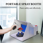 Yescom Portable Airbrush Hobby Spray Booth with Fan Filter Image