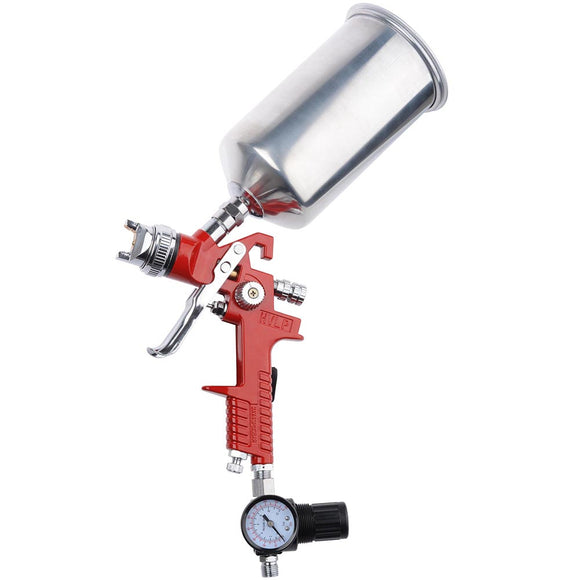 Yescom Automotive Paint Sprayer Gavity Feed HVLP Spray Gun 1.4mm Image