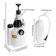 Yescom Brake Pressure Bleeder with Hand Pump & 3L Refill Tank Image