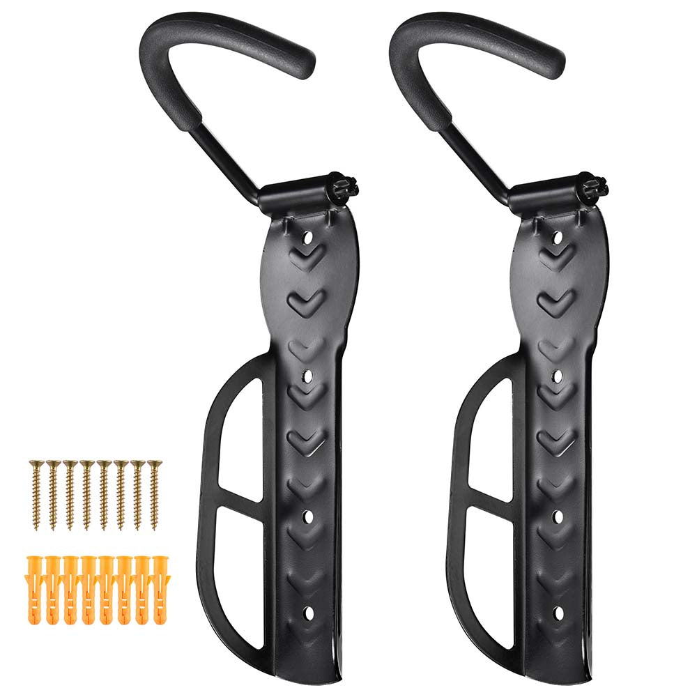 Yescom Bike Rack Garage Vertical Bike Hanger 2 Bike Hook Image