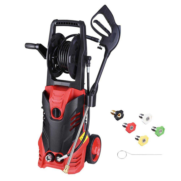 Yescom Electric Pressure Cleaner Washer 3000psi 1.9gpm 5 Nozzles Image