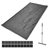 Yescom Garage Floor Containment Mat for Snow 7.8x16ft