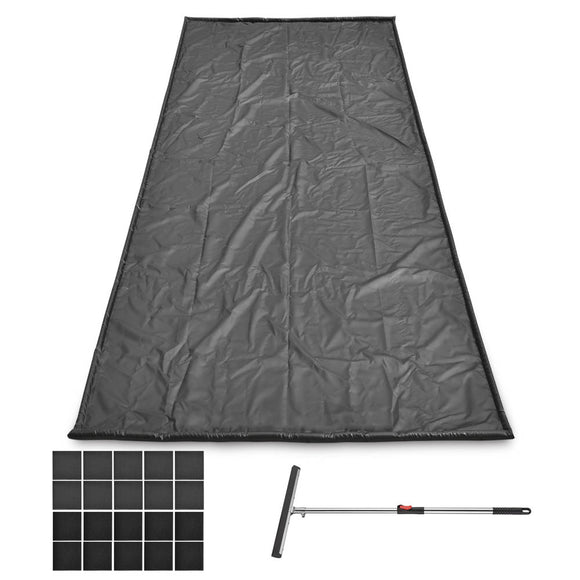 Yescom Garage Floor Containment Mat for Snow 8.5x20ft Image