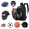 AHR Motorcycle Backpack with Large Capacity Helmet Baseball Storage