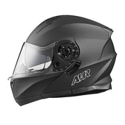 Yescom RUN-M3 Modular Helmet Flip Up DOT 2-Visors Matte Black, L(59-60cm) Image