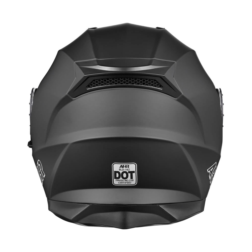 Yescom RUN-M3 Modular Helmet Flip Up DOT 2-Visors Matte Black, XXL(63-64cm) Image