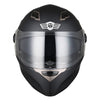 AHR DOT Motorcycle Helmet Full Face Dual Visors Matte Black