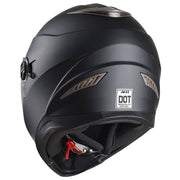 Yescom DOT Motorcycle Helmet Full Face Dual Visors Matte Black Image