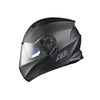 AHR RUN-M3 Modular Helmet w/ Bluetooth Flip Up DOT Matte Black