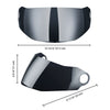 AHR RUN-F Motorcycle Helmet Visor Replacement