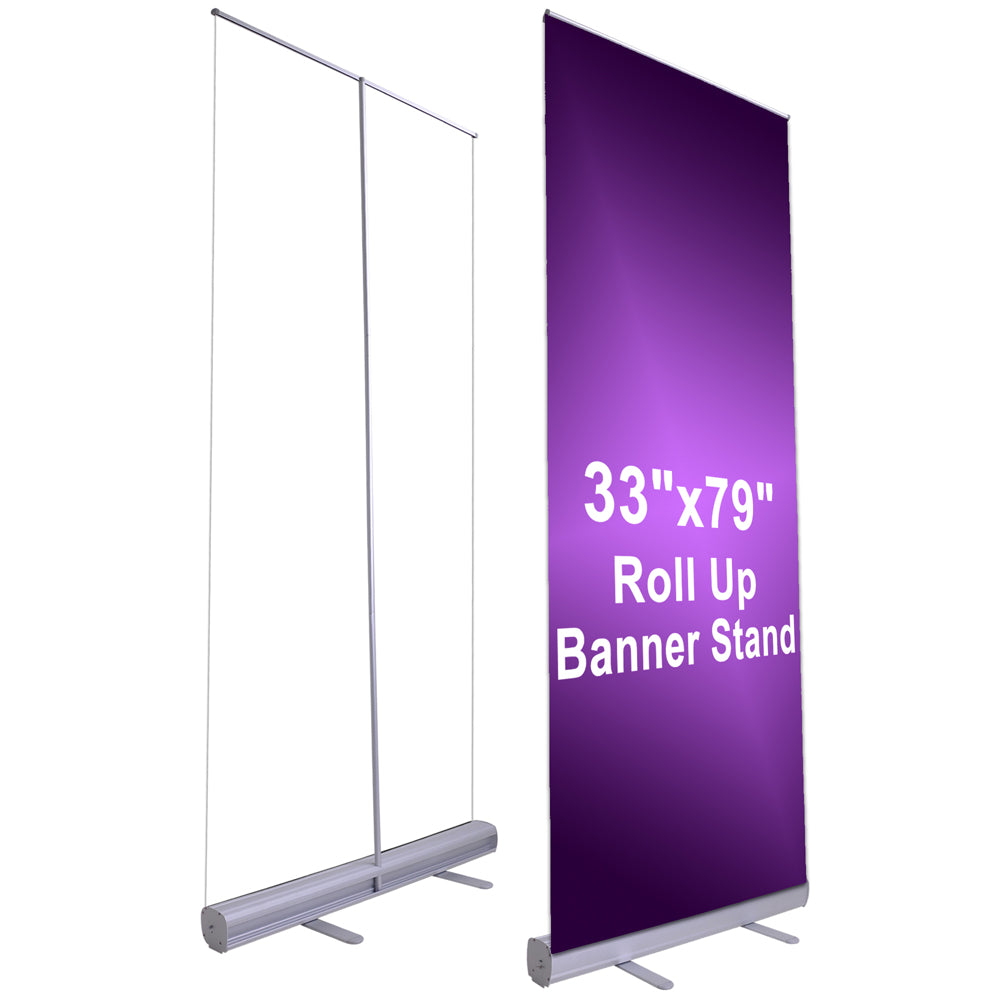 Yescom 10pcs Trade Show Retractable Banner Stand 33" x 79" Wholesale Image