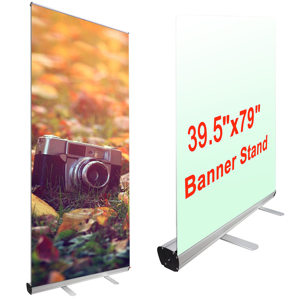 Yescom Aluminum Trade Show Retractable Banner Stand 40x79 Image