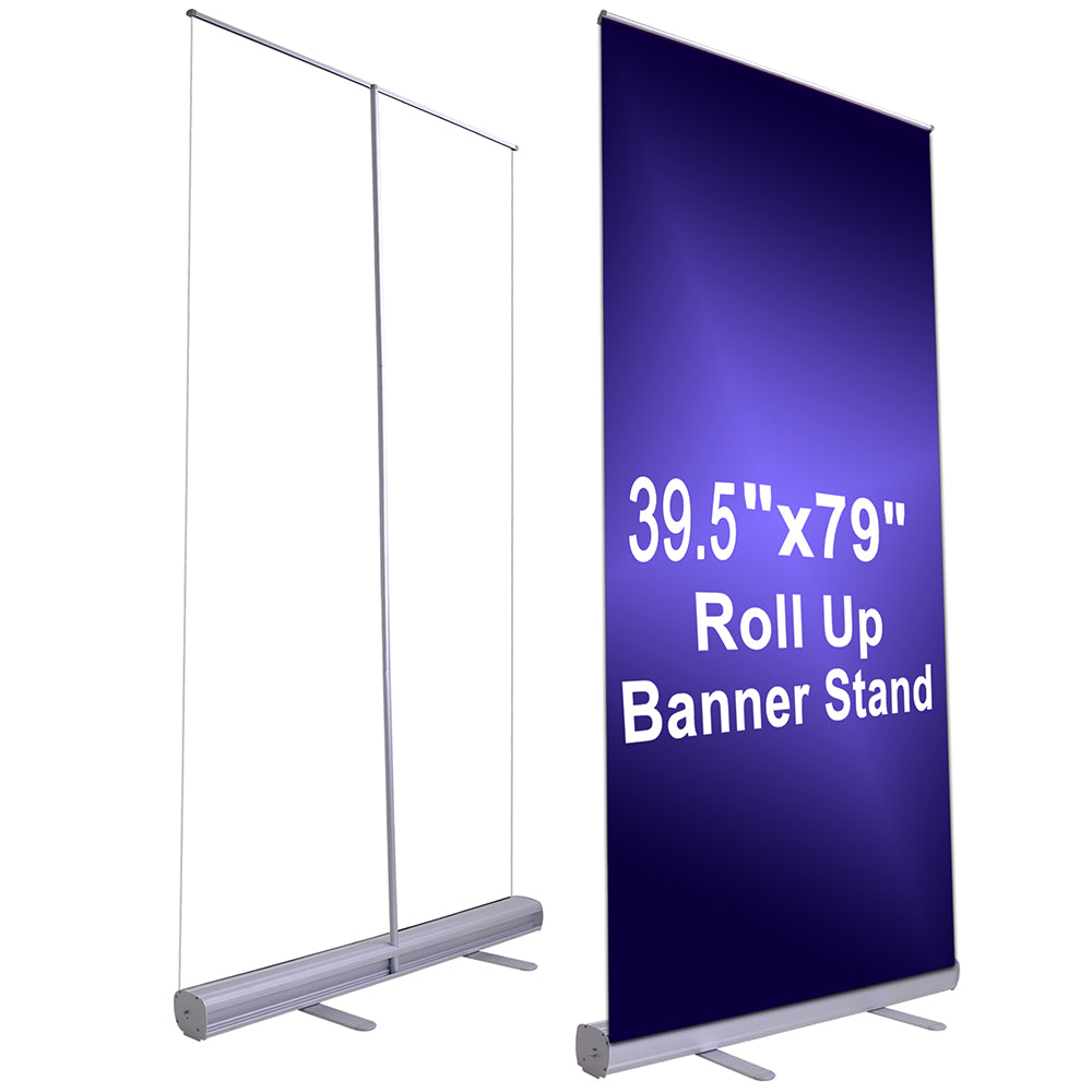 Yescom Aluminum Trade Show Retractable Banner Stand 40x79 Image