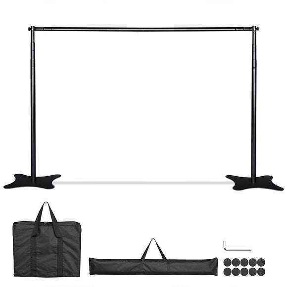 Yescom 10x10 ft Telescopic Trade Show Jumbo Banner Backdrop Stand Image