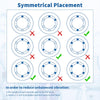 Yescom 6-Place Electric Centrifuge Machine 4000rpm Lab