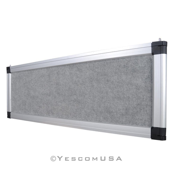 Yescom Trade Show Display Folding Board Header Gray Image