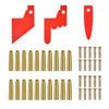 WinSpin Pegs & Red Pointer Prize Wheel Replacement Parts Gold