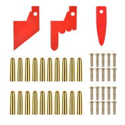 Yescom Pegs & Red Pointer Prize Wheel Replacement Parts Gold Image