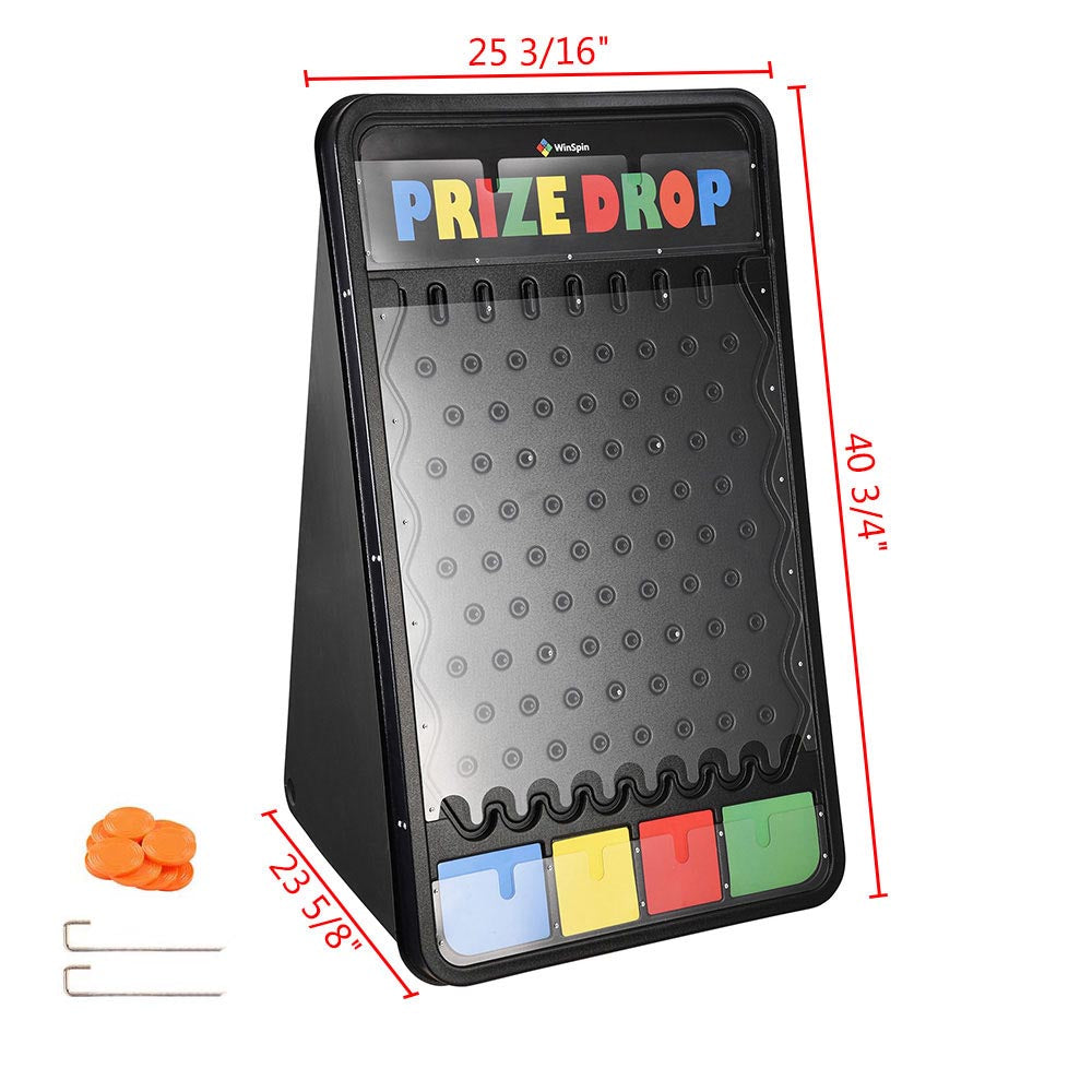 Yescom 41x25 Custom Prize Drop Disk Drop Game Board Plinking Image